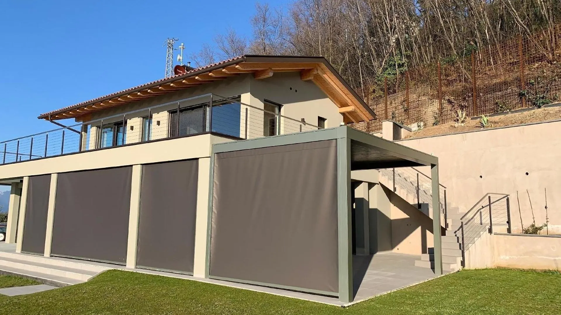 Sopralago Ein Ferienhaus Mit Grandiosem Weitblick Von Norden Bis Sueden Des Gardasees Villa Malcesine Holiday home