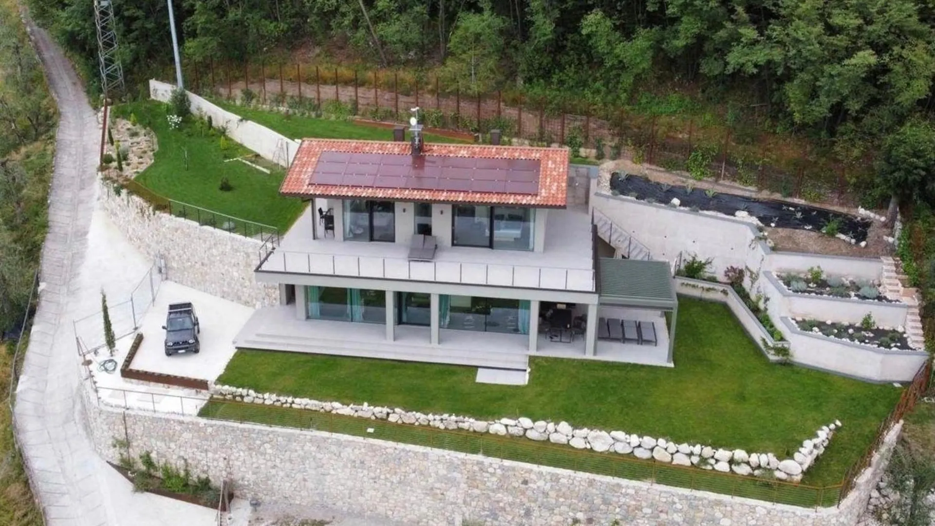 Sopralago Ein Ferienhaus Mit Grandiosem Weitblick Von Norden Bis Sueden Des Gardasees Villa Malcesine